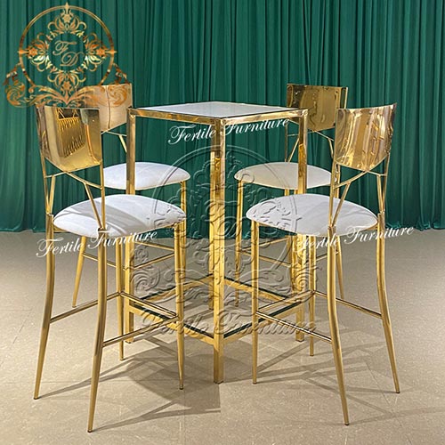 Cocktail discount table chairs